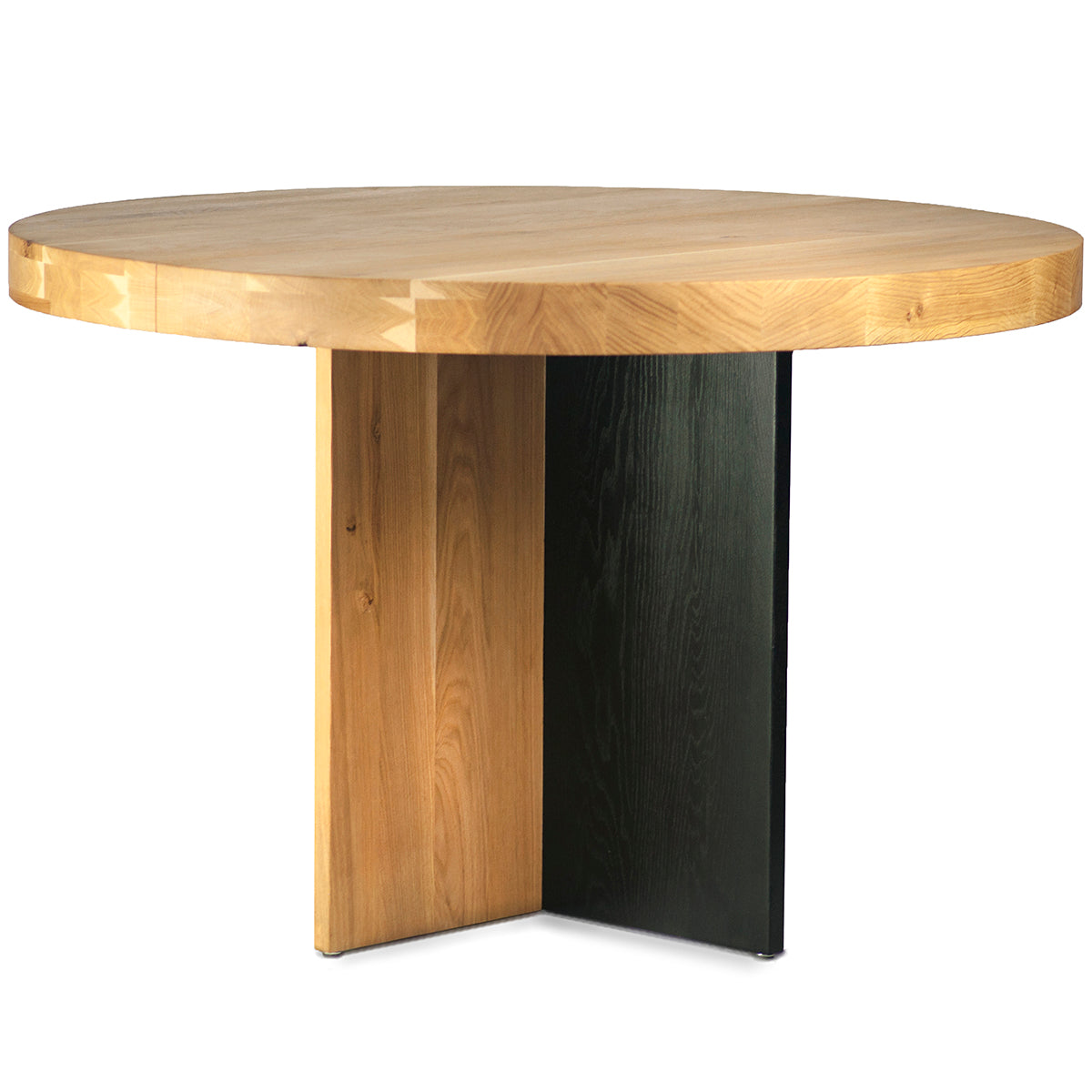 Rosto Oak Round Dining Table - WOO .Design