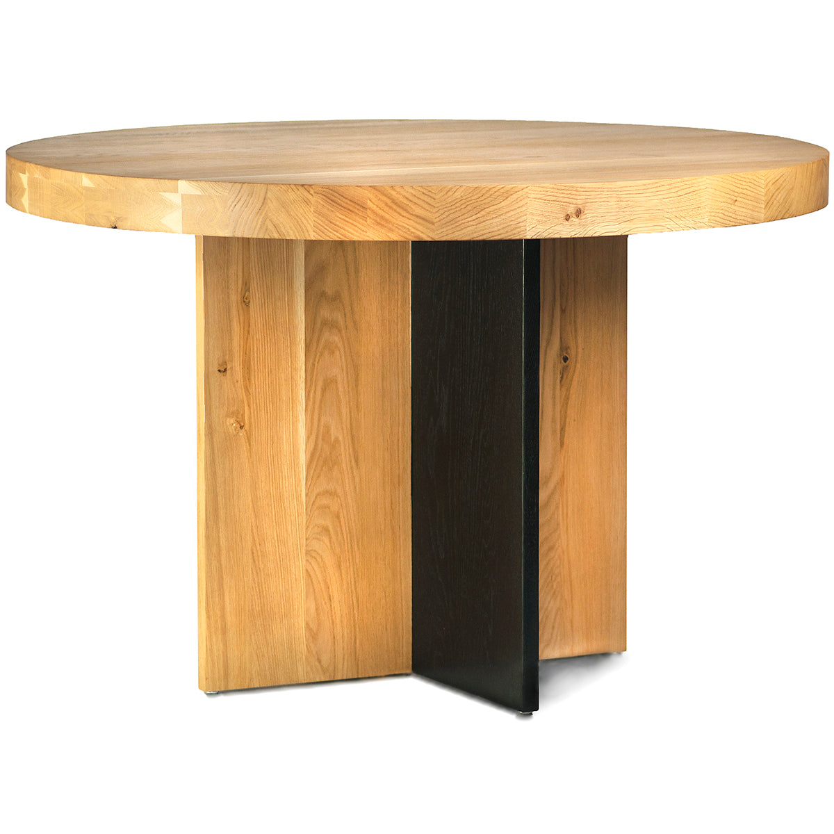 Rosto Oak Round Dining Table