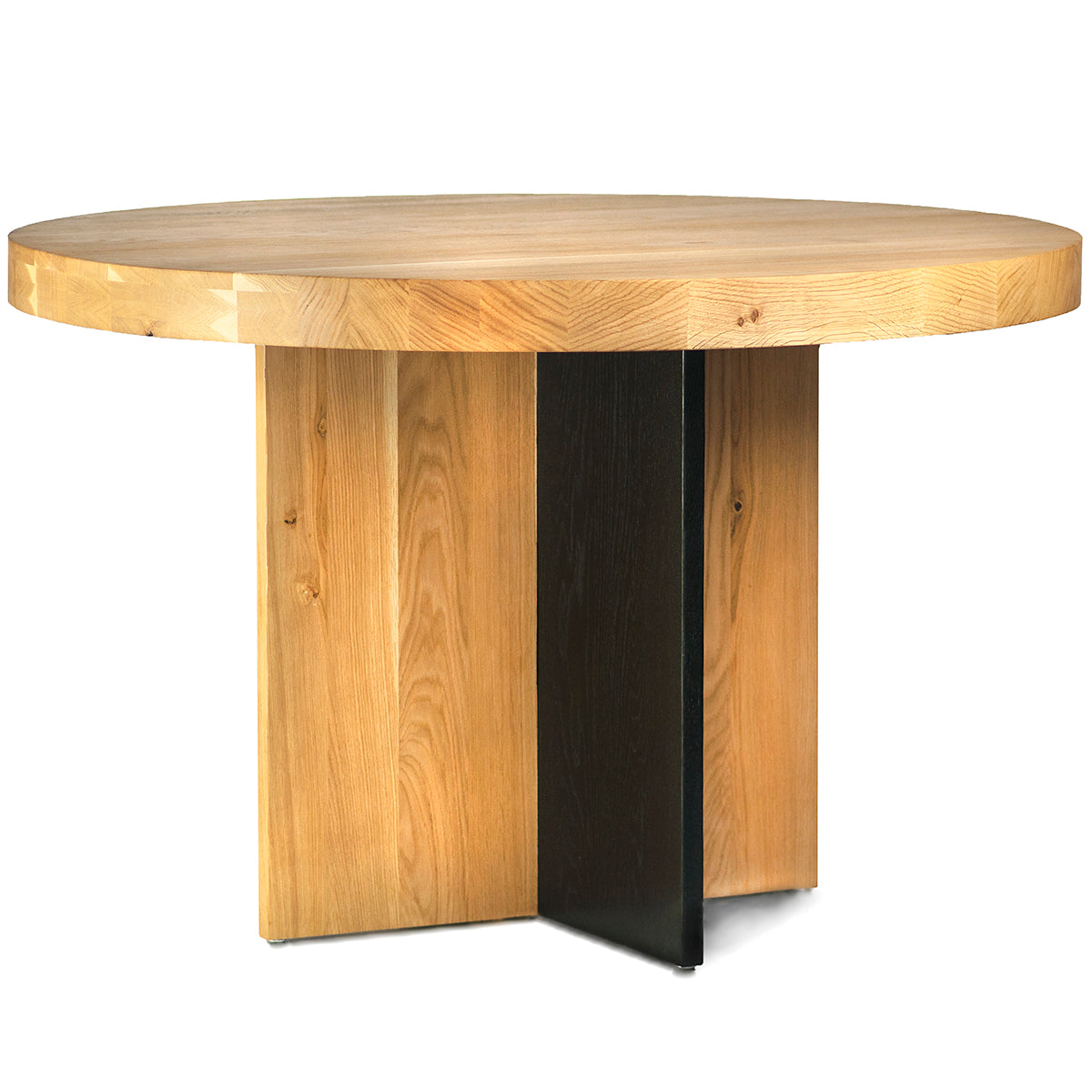 Rosto Oak Round Dining Table