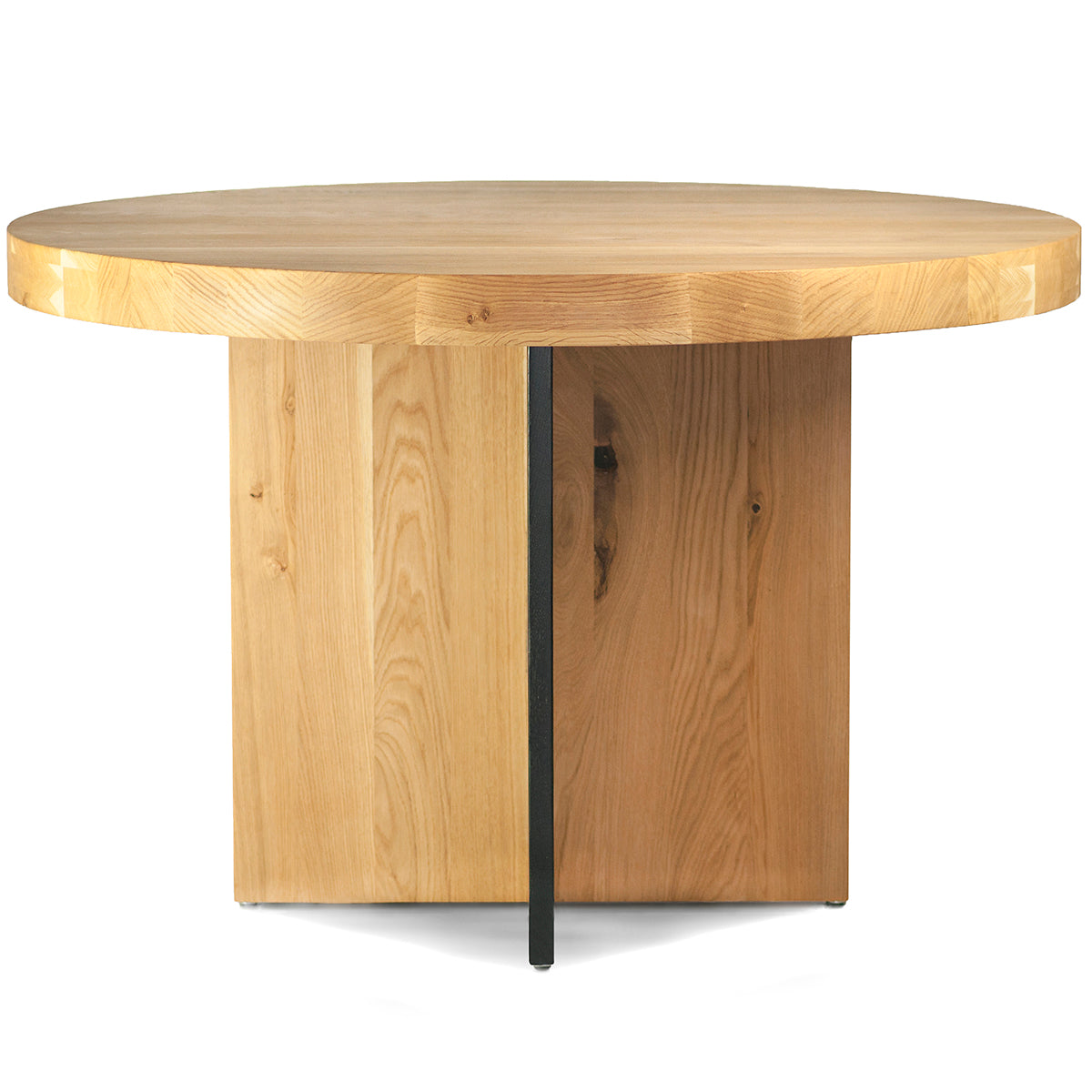 Rosto Oak Round Dining Table