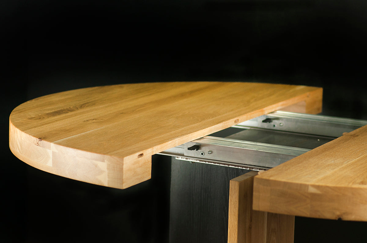 Rosto Oak Round Dining Table - WOO .Design