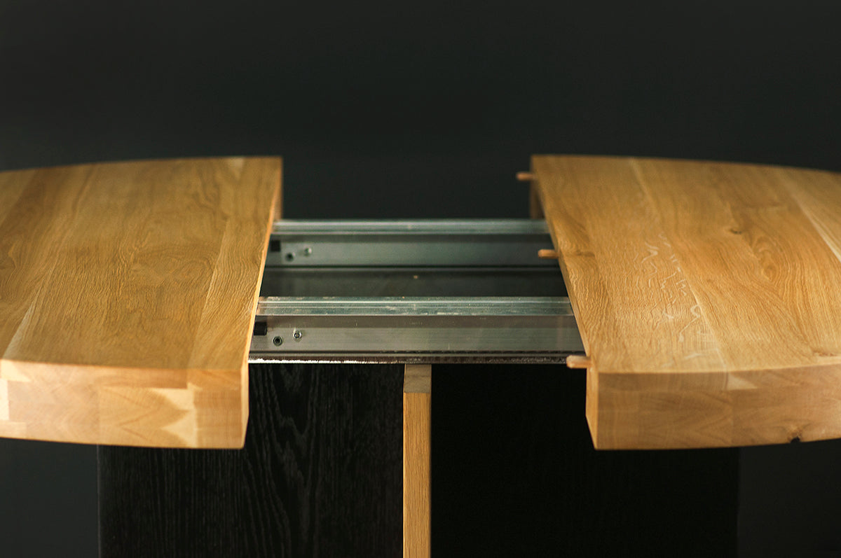 Rosto Oak Round Dining Table - WOO .Design