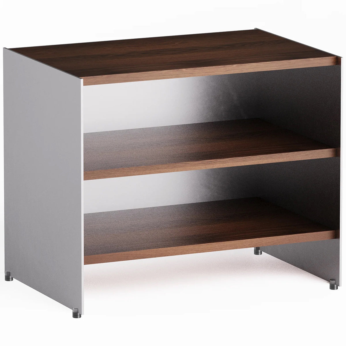 Aloox Oak Wood Shelves Night Stand