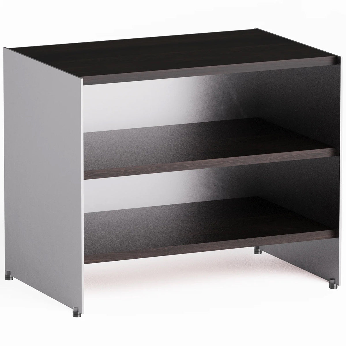 Aloox Oak Wood Shelves Night Stand