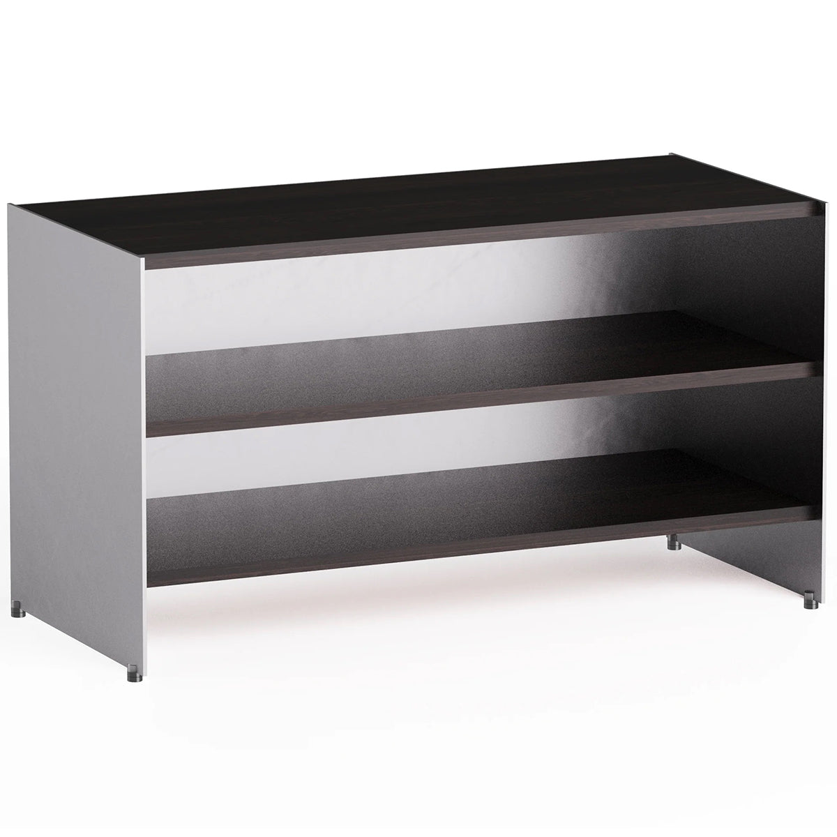 Aloox 90 Oak Wood Shelves Cabinet