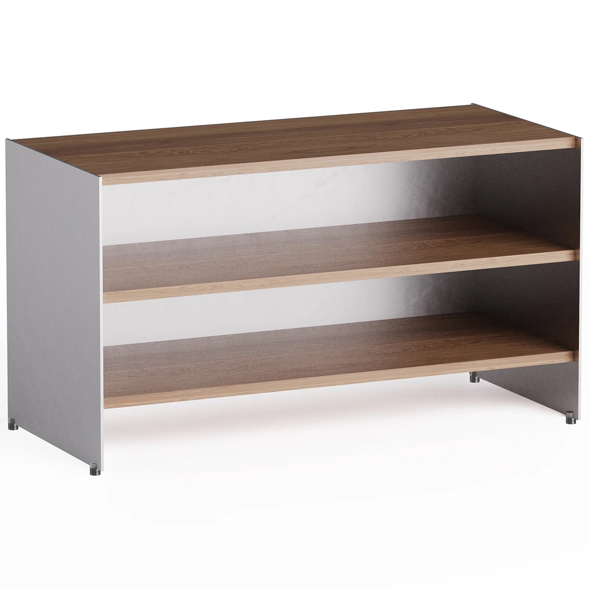 Aloox 90 Oak Wood Shelves Cabinet