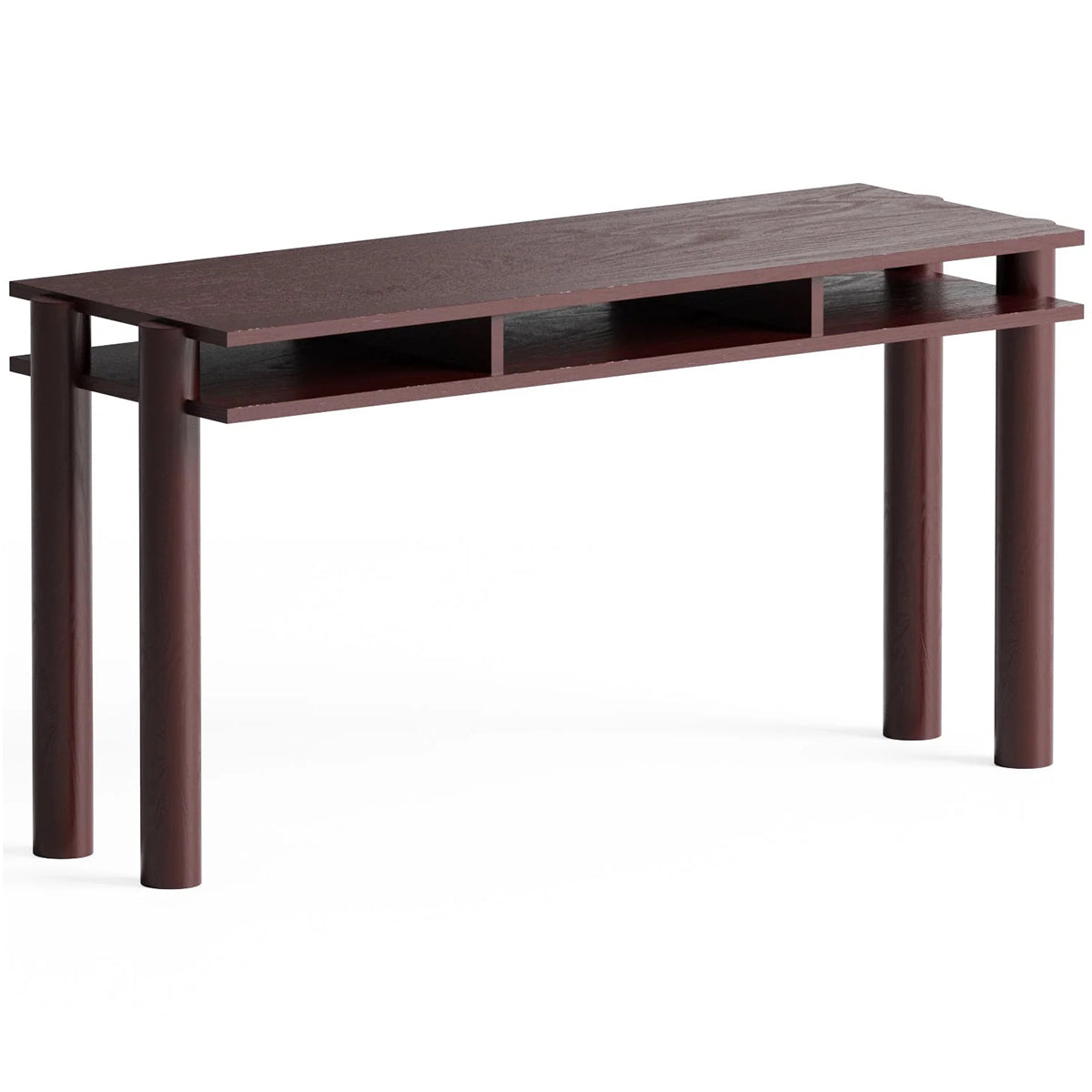 Bold Oak Wood Desk