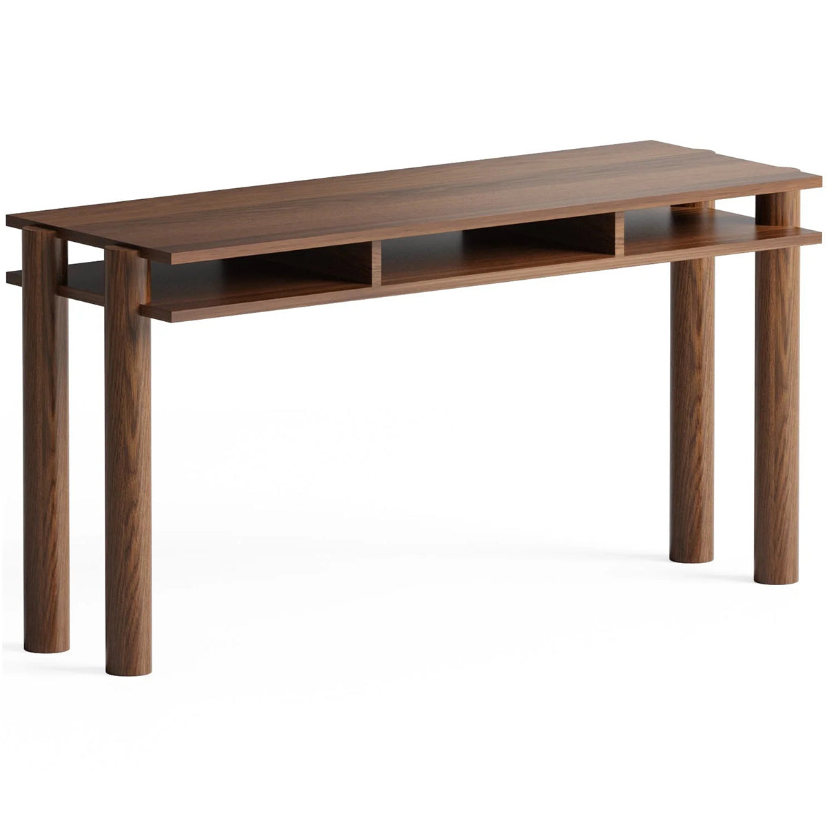 Bold Oak Wood Desk