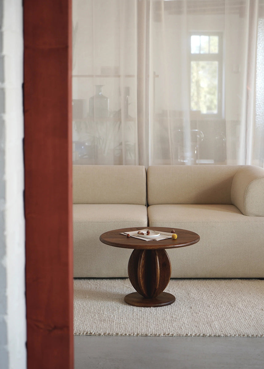 Citrus Low Oak Wood Coffee Table