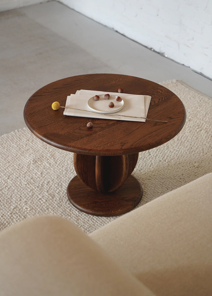 Citrus Low Oak Wood Coffee Table