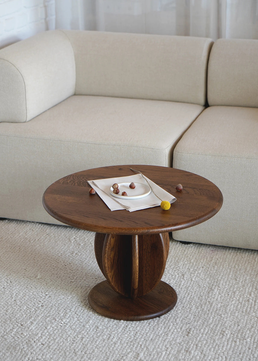 Citrus Low Oak Wood Coffee Table