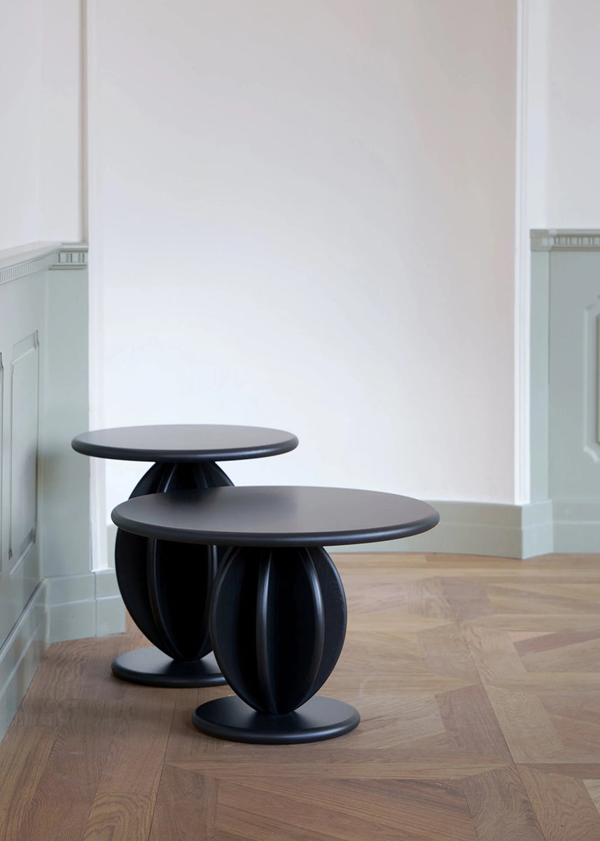 Citrus High Ash Wood Side Table