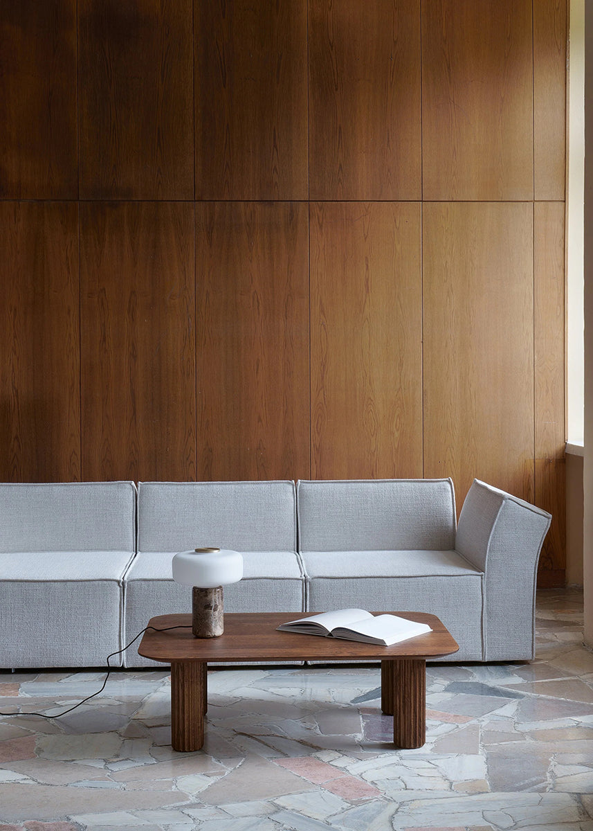 Filar Low Oak Wood Coffee Table