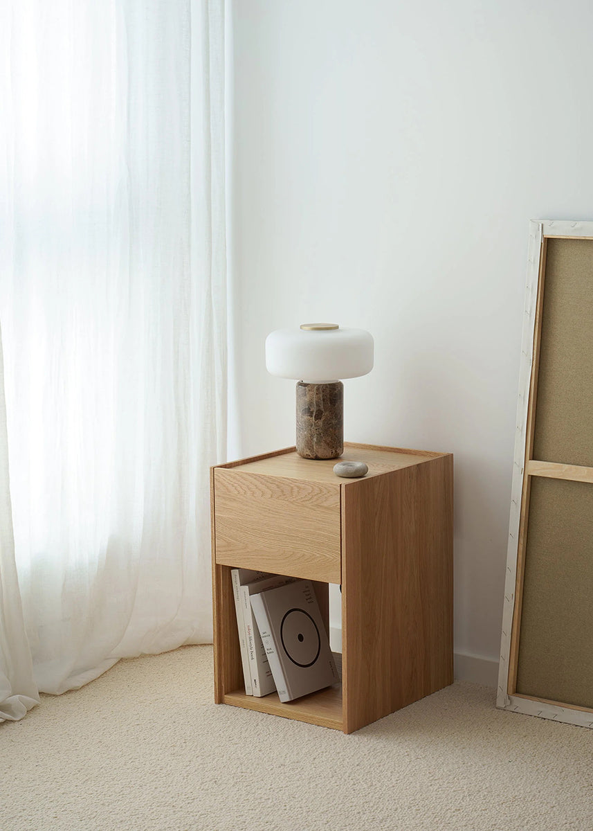 Kari Oak Wood Night Stand