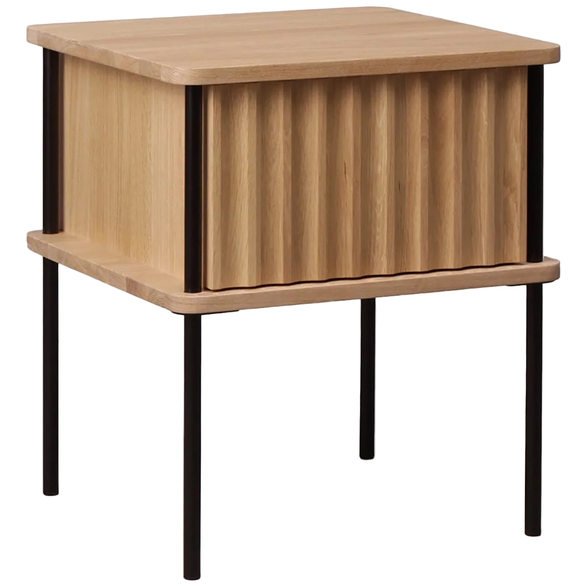 Maya Oak Wood Night Stand