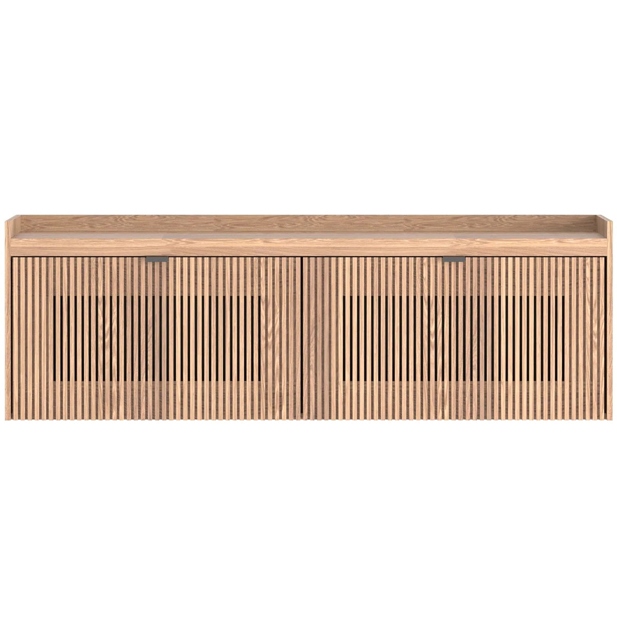 Media 2 Oak Wood TV Unit