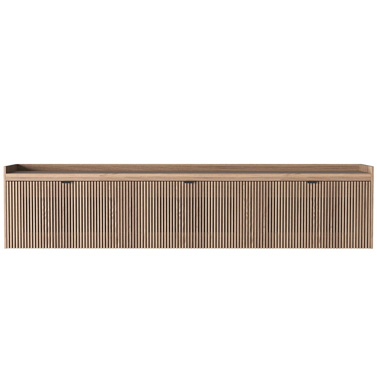 Media 3 Oak Wood TV Unit