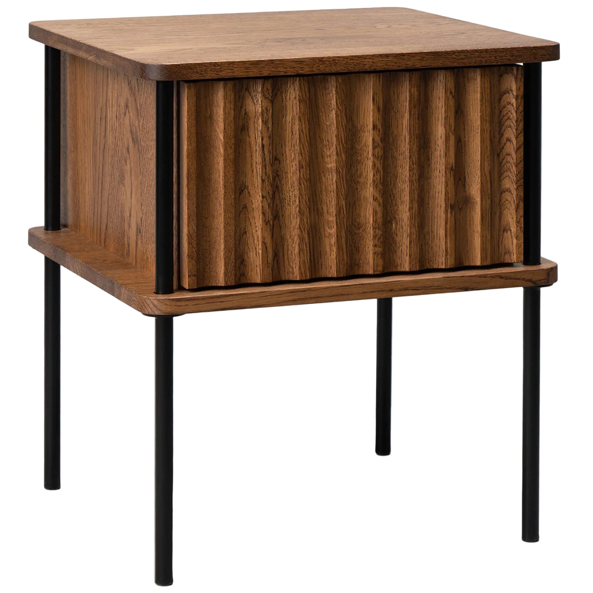 Maya Oak Wood Night Stand
