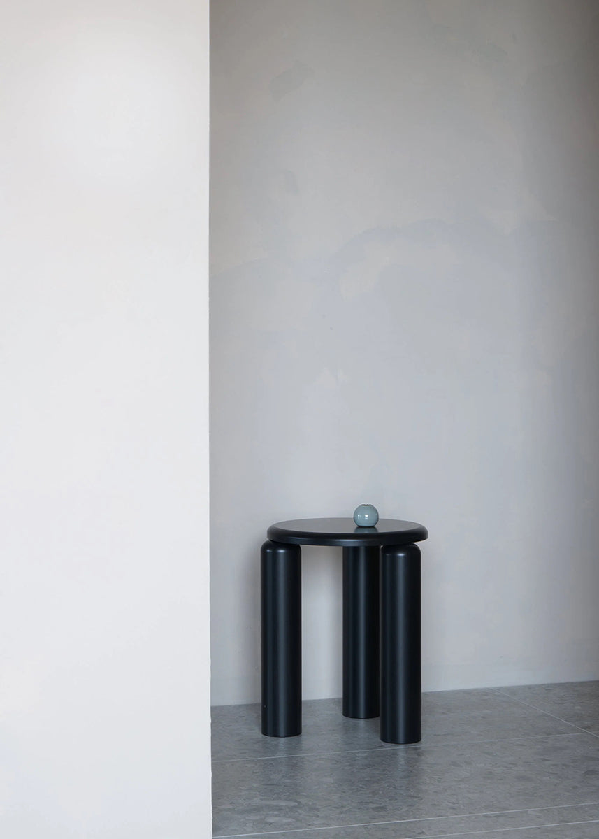 Neo High Ash Wood Side Table