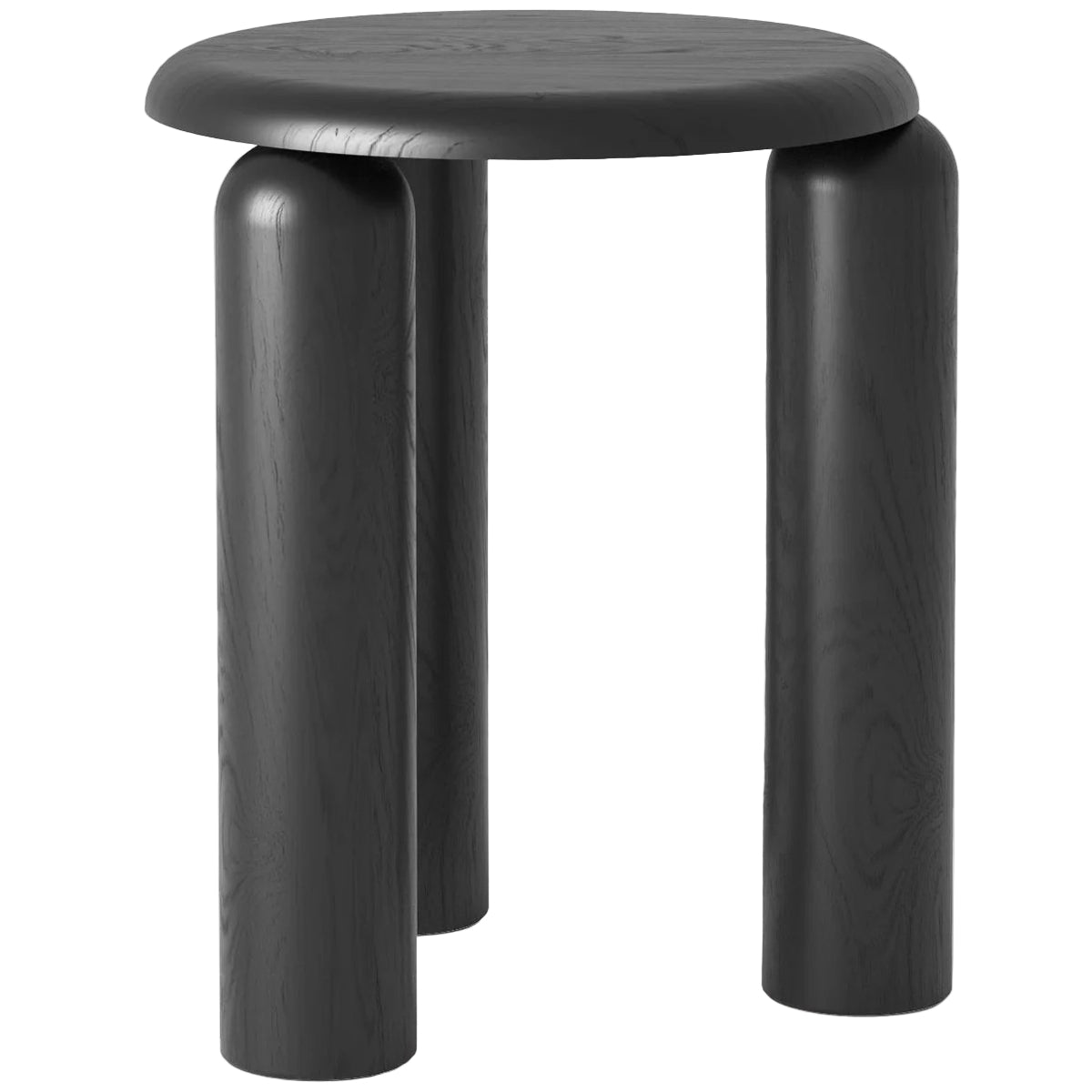Neo High Ash Wood Side Table