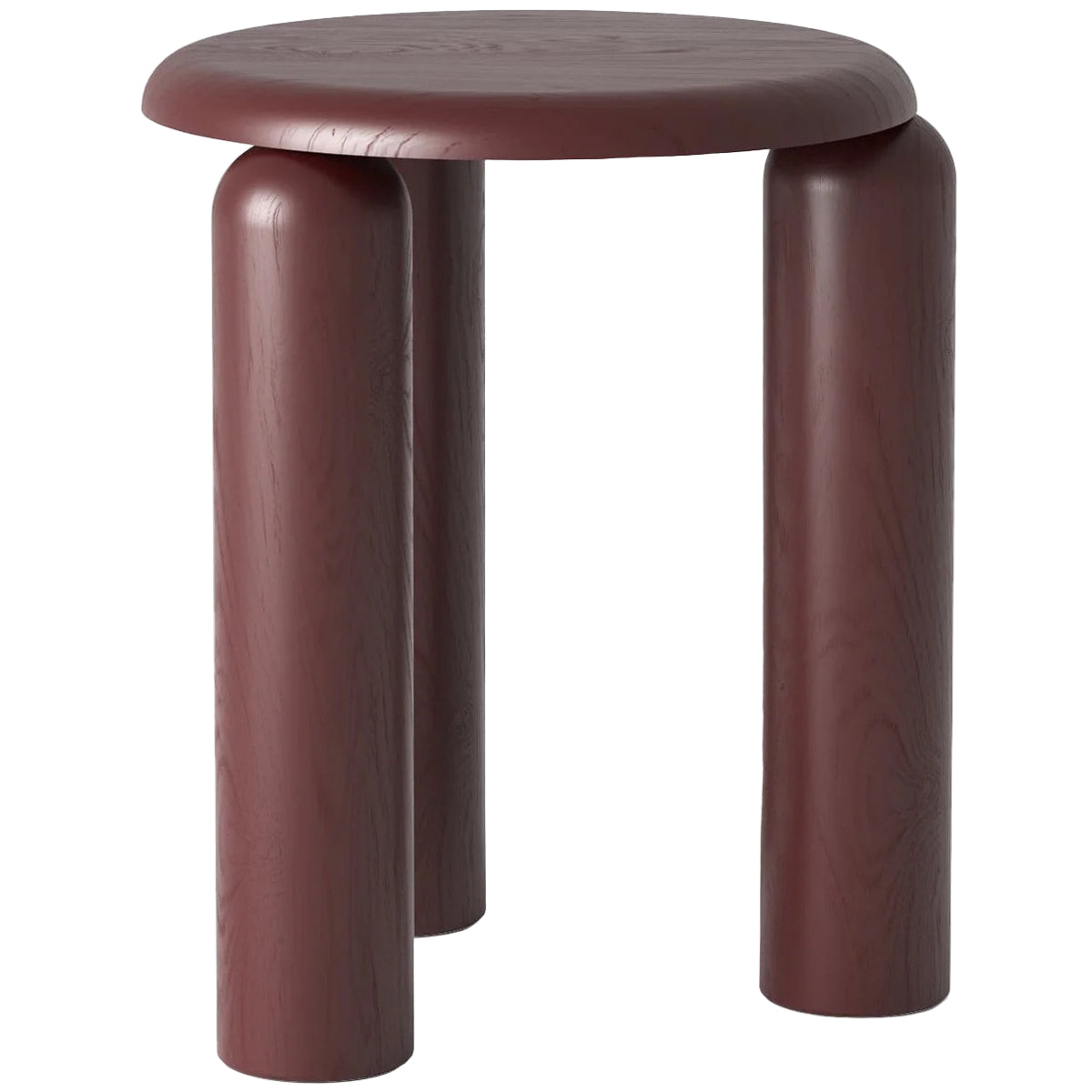 Neo High Ash Wood Side Table