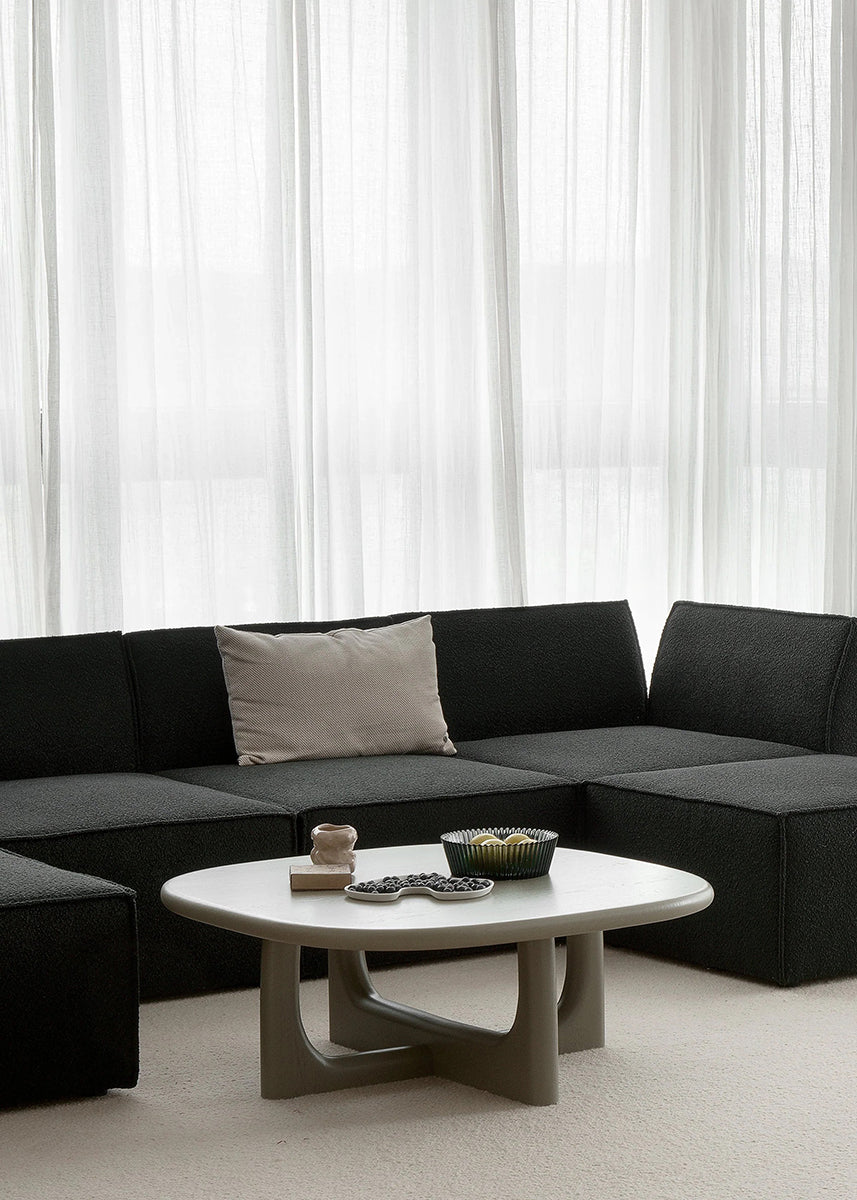 Olfo Oak Wood Coffee Table