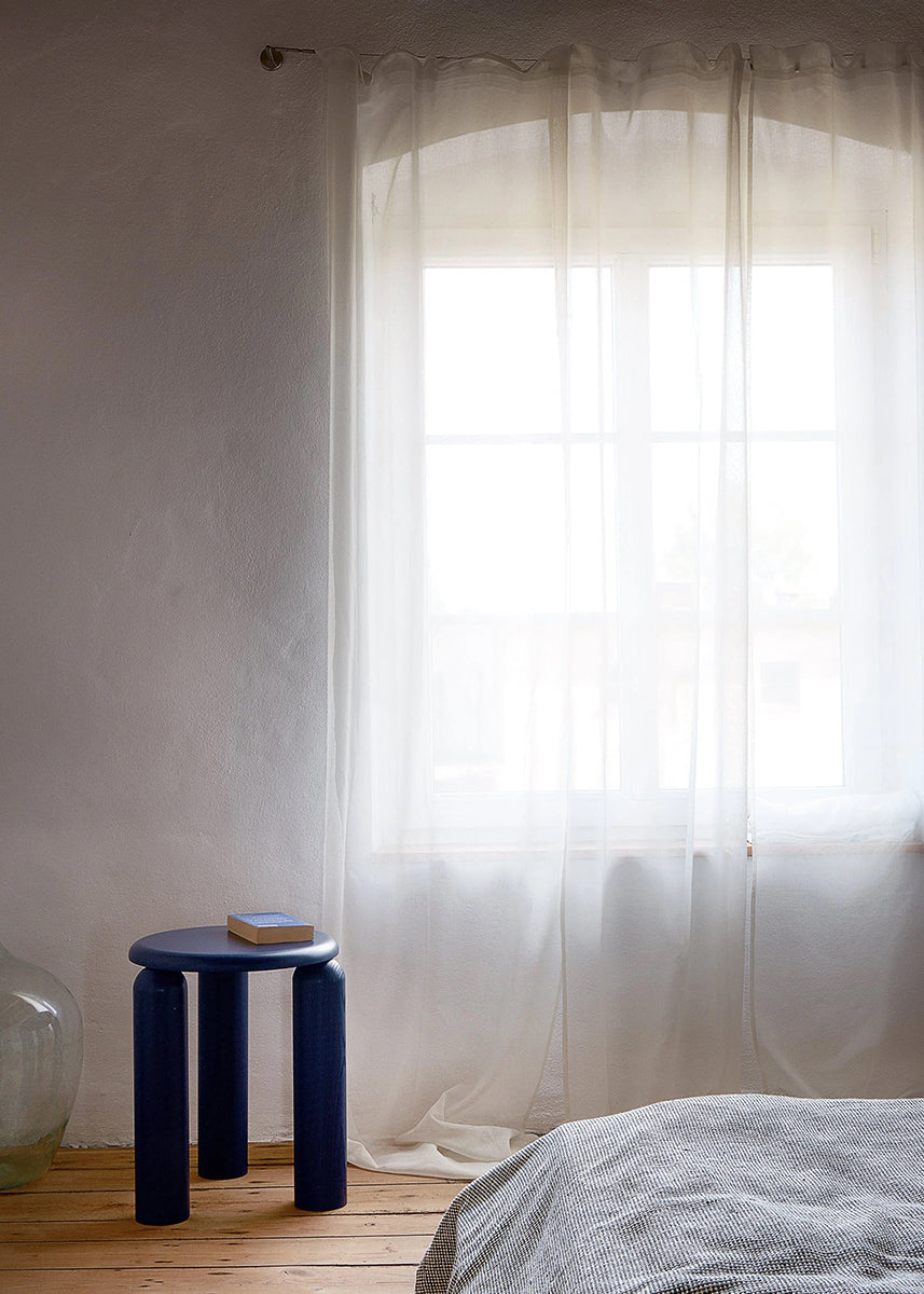 Neo High Ash Wood Side Table