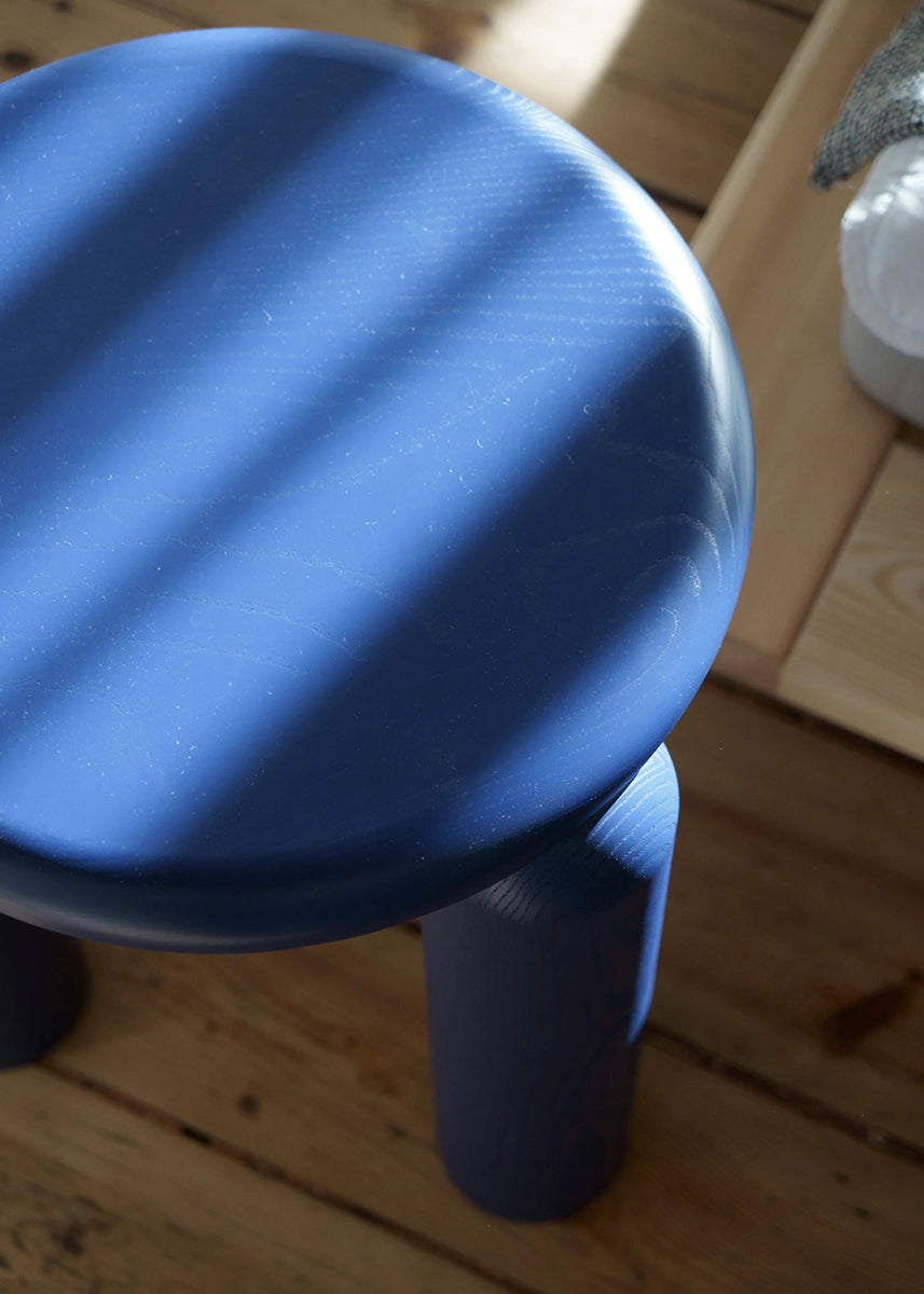 Neo High Ash Wood Side Table