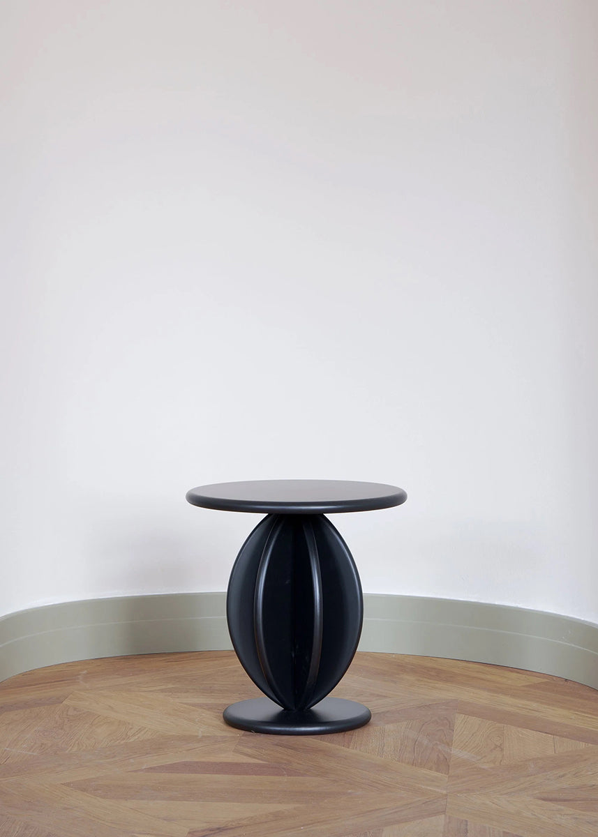 Citrus High Ash Wood Side Table