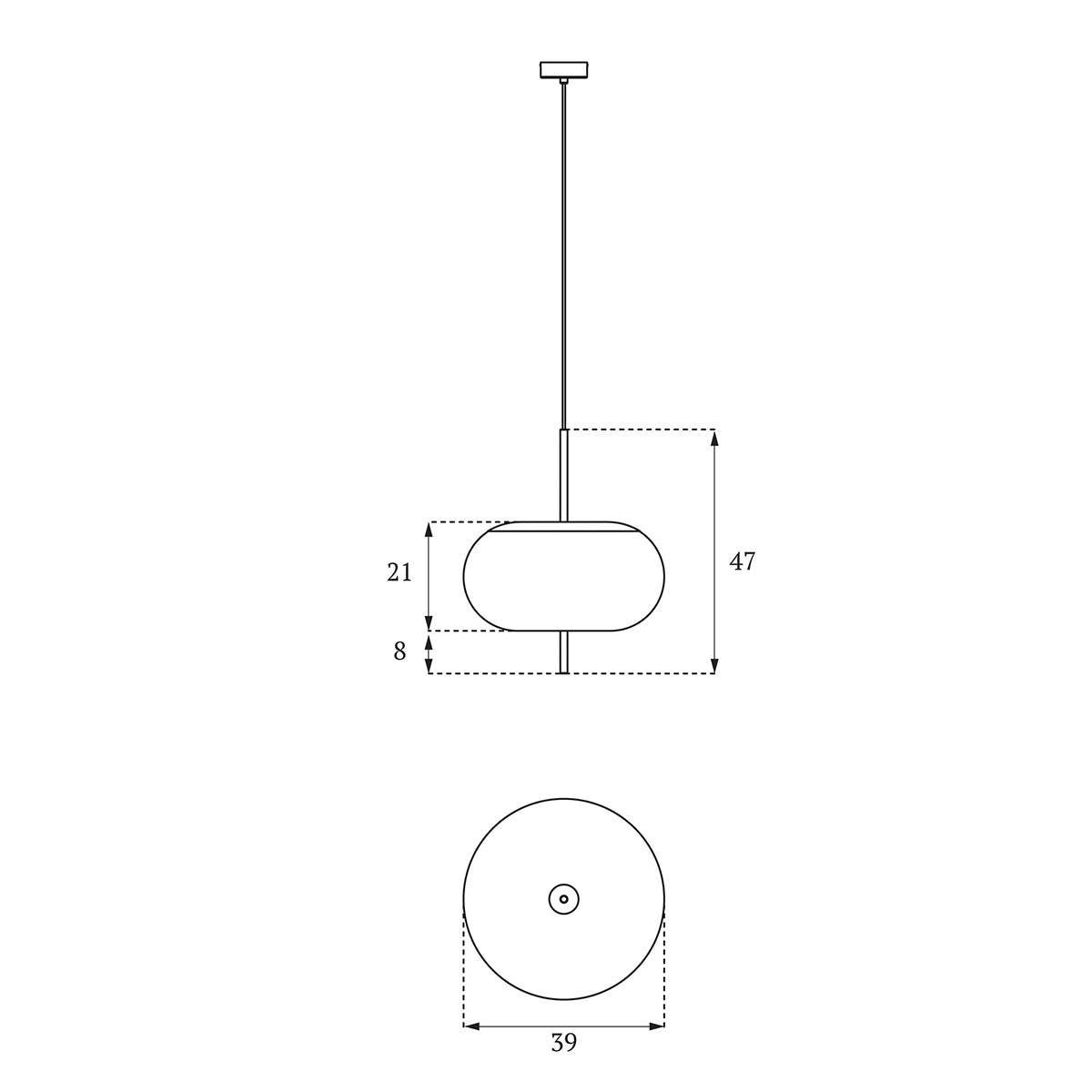 Piu Pendant Lamp