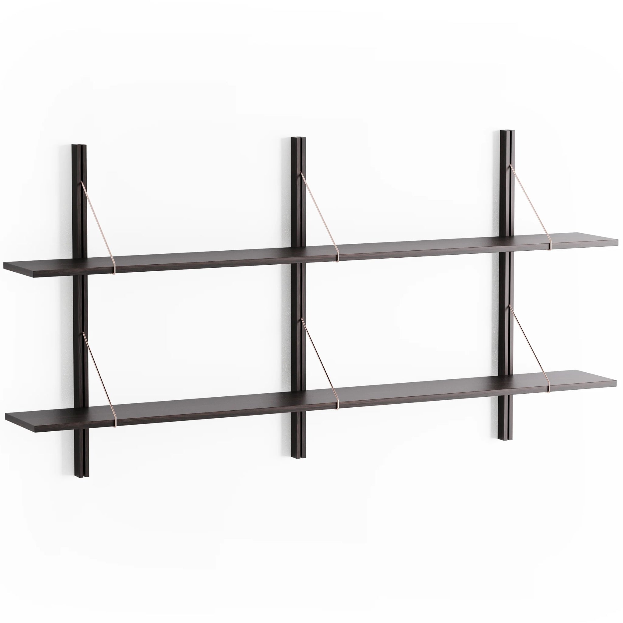 Rodd Duo 100 Oak Wood Wall Shelf