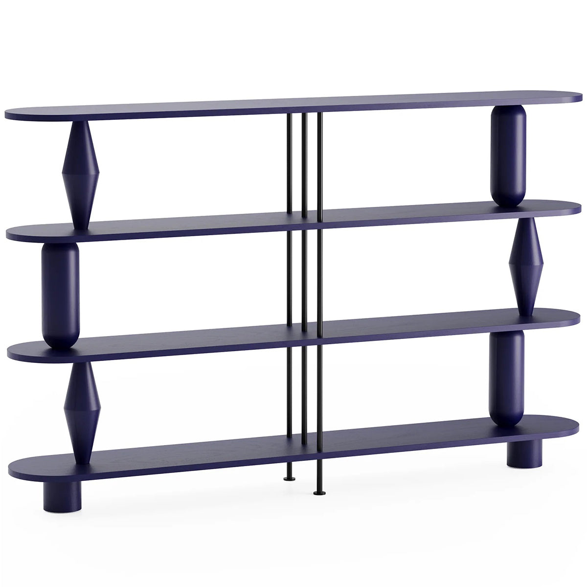 Vazoo Duo 4 Oak Wood Bookcase