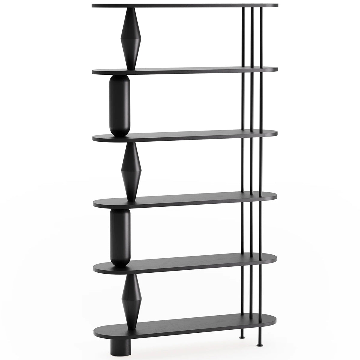 Vazoo 6 Oak Wood Bookcase