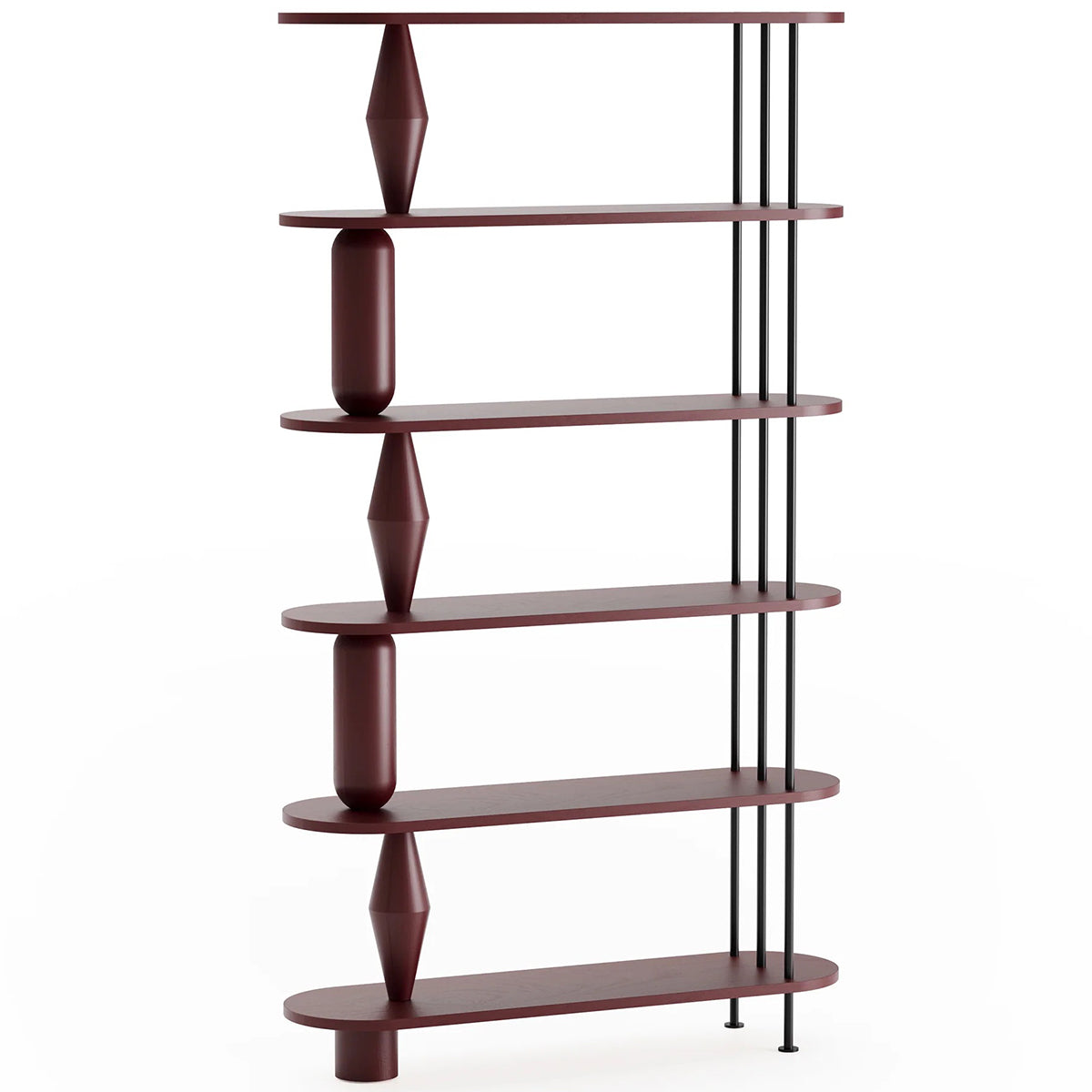 Vazoo 6 Oak Wood Bookcase