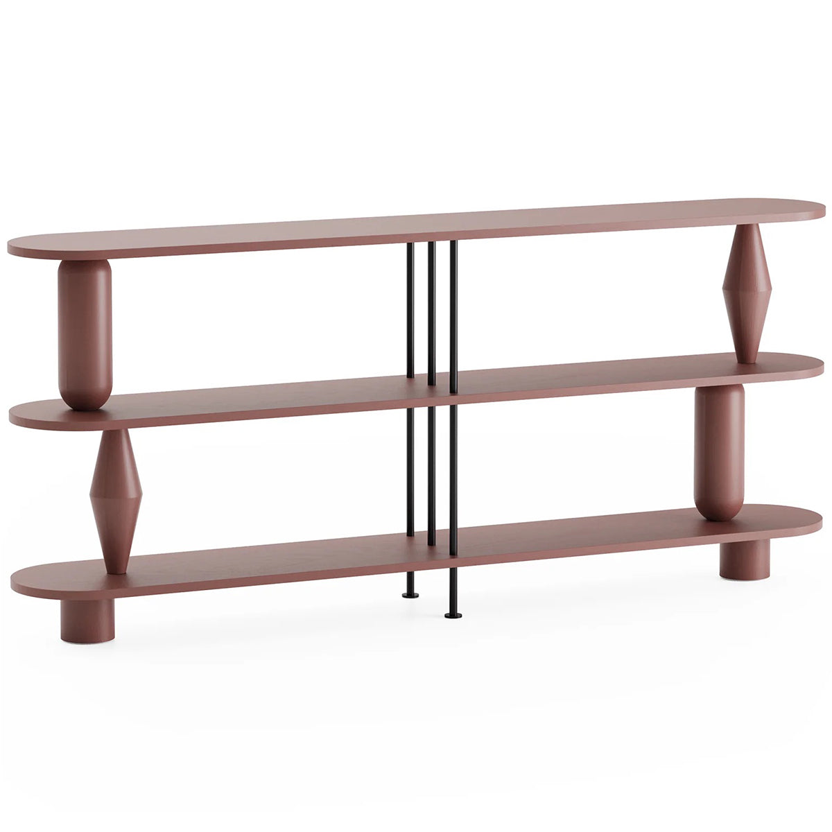 Vazoo Duo 3 Oak Wood Bookcase