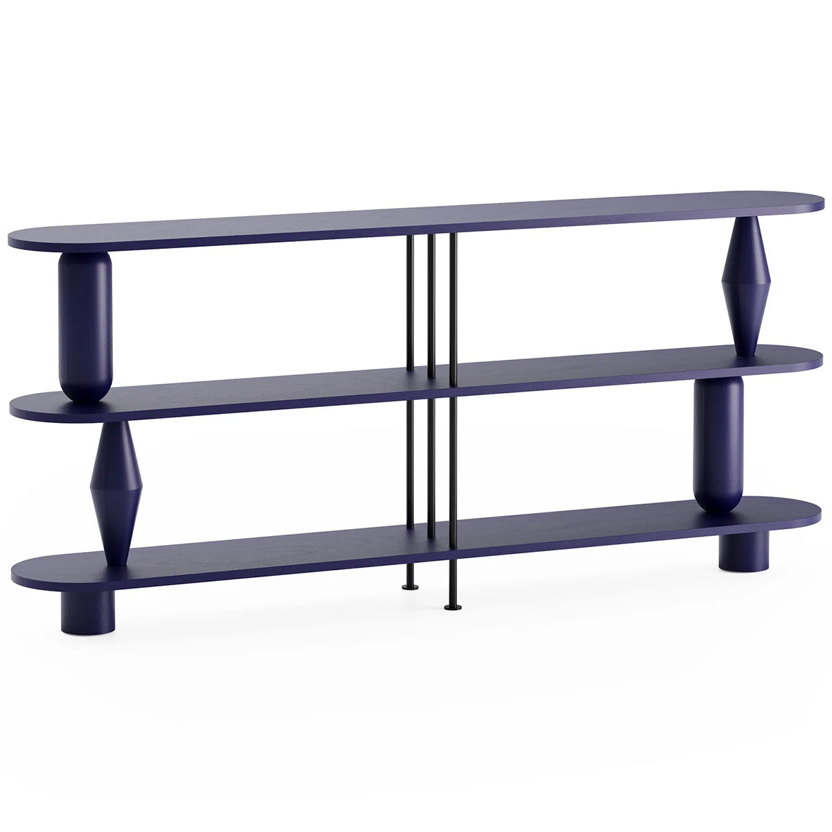 Vazoo Duo 3 Oak Wood Bookcase