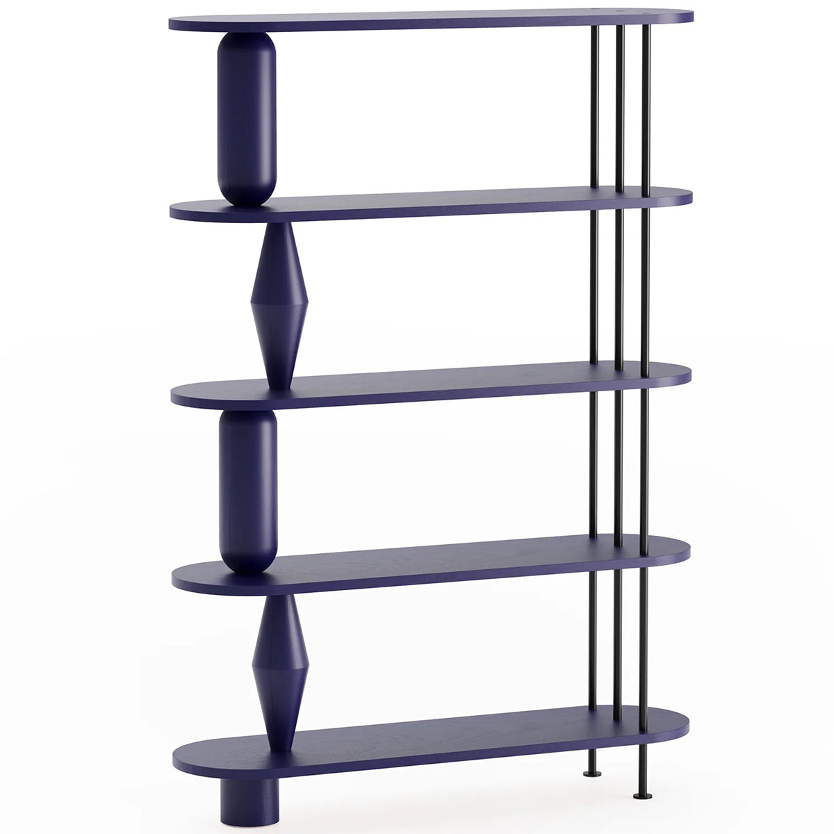 Vazoo 5 Oak Wood Bookcase