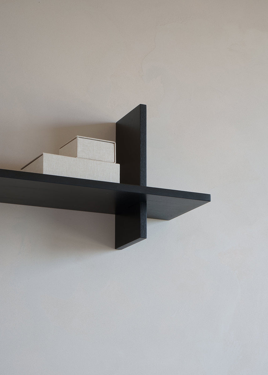 Crosset Wooden Shelf