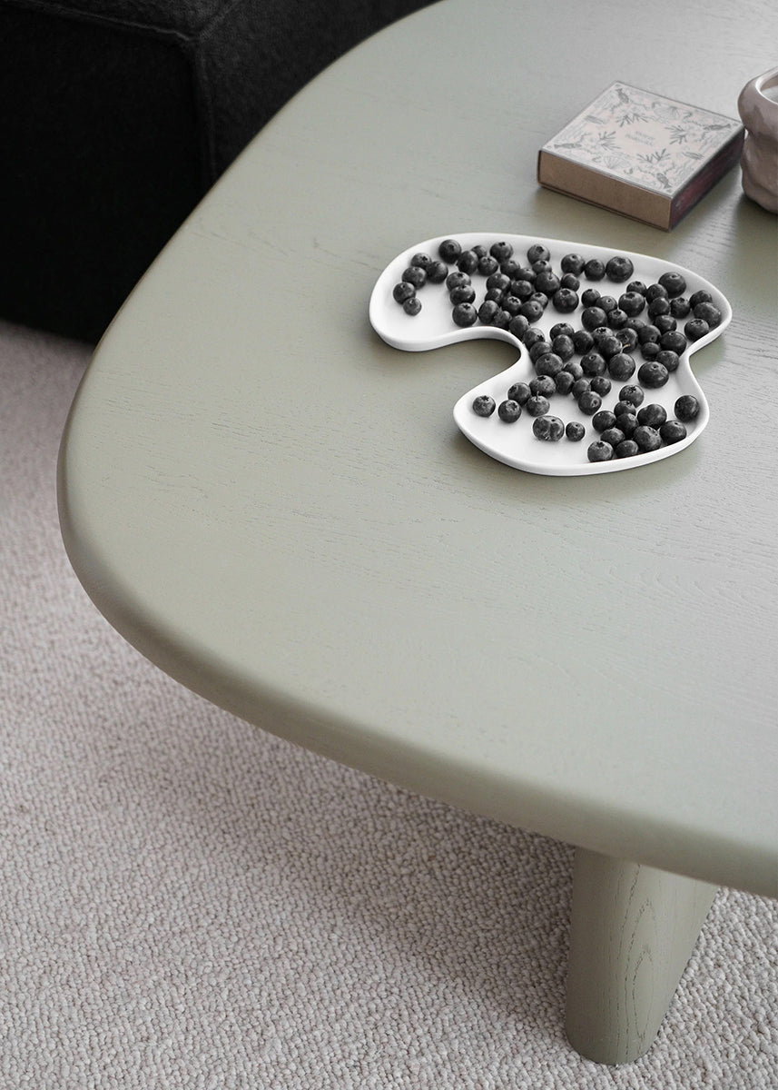 Olfo Oak Wood Coffee Table