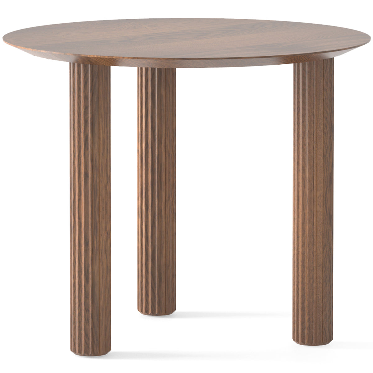 Filar Oak Wood Round Dining Table