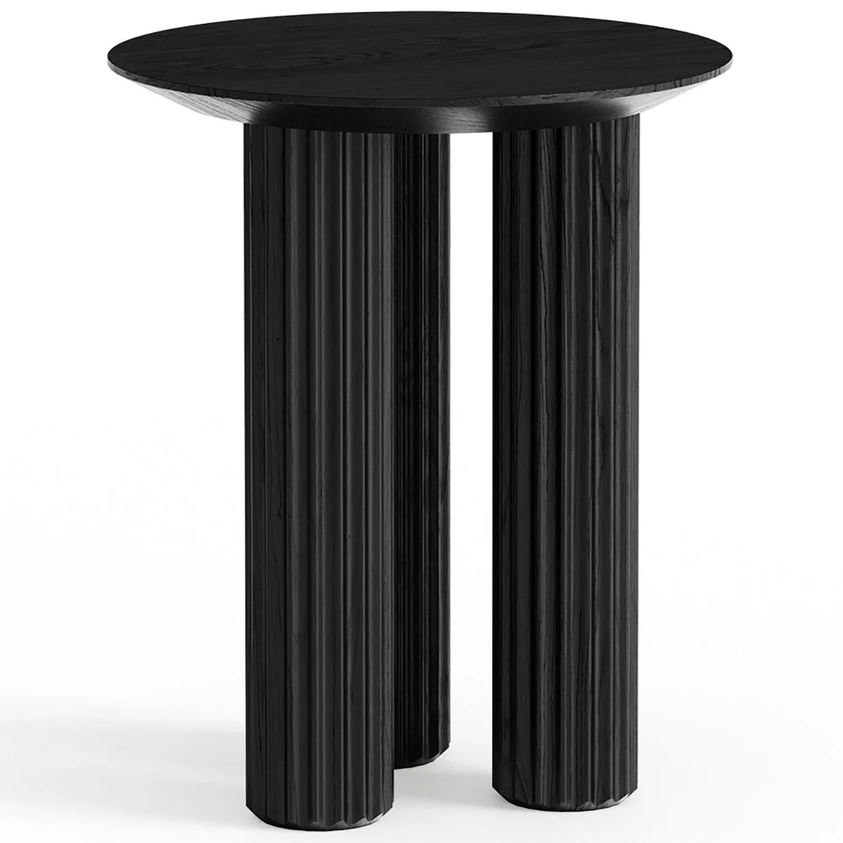 Filar High Ash Wood Side Table