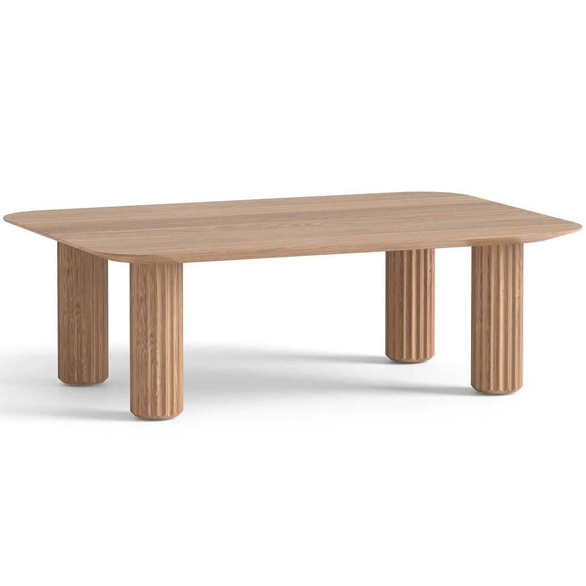 Filar Low Oak Wood Coffee Table