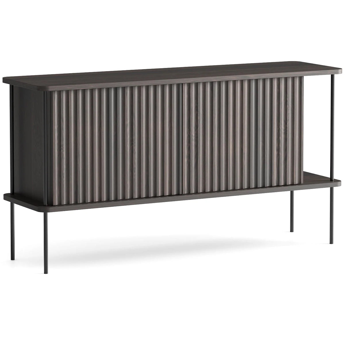 Maya 2 Oak Wood Cabinet