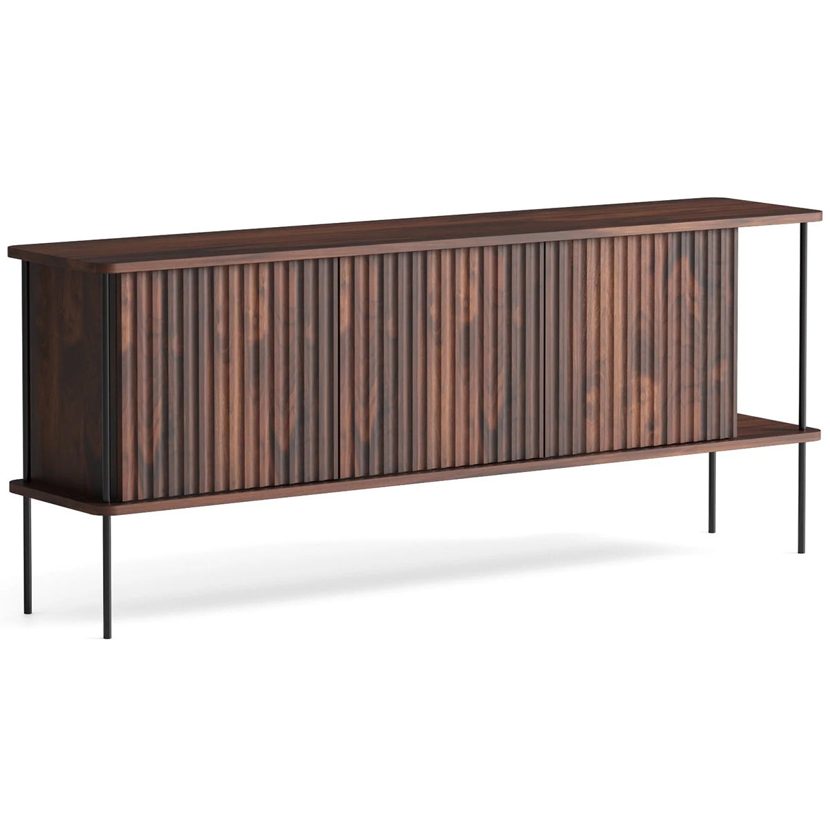 Maya 3 Oak Wood Cabinet