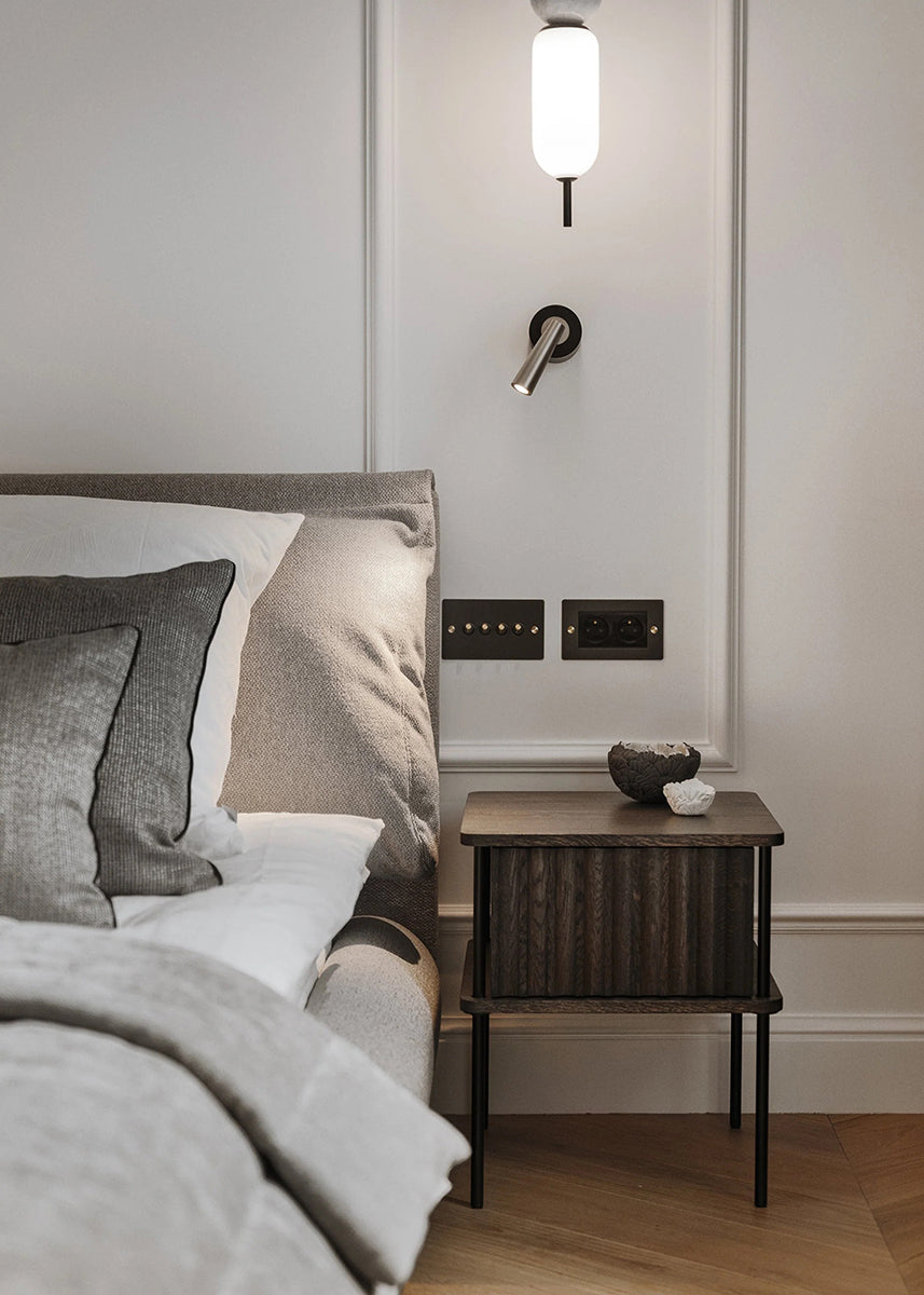 Maya Oak Wood Night Stand