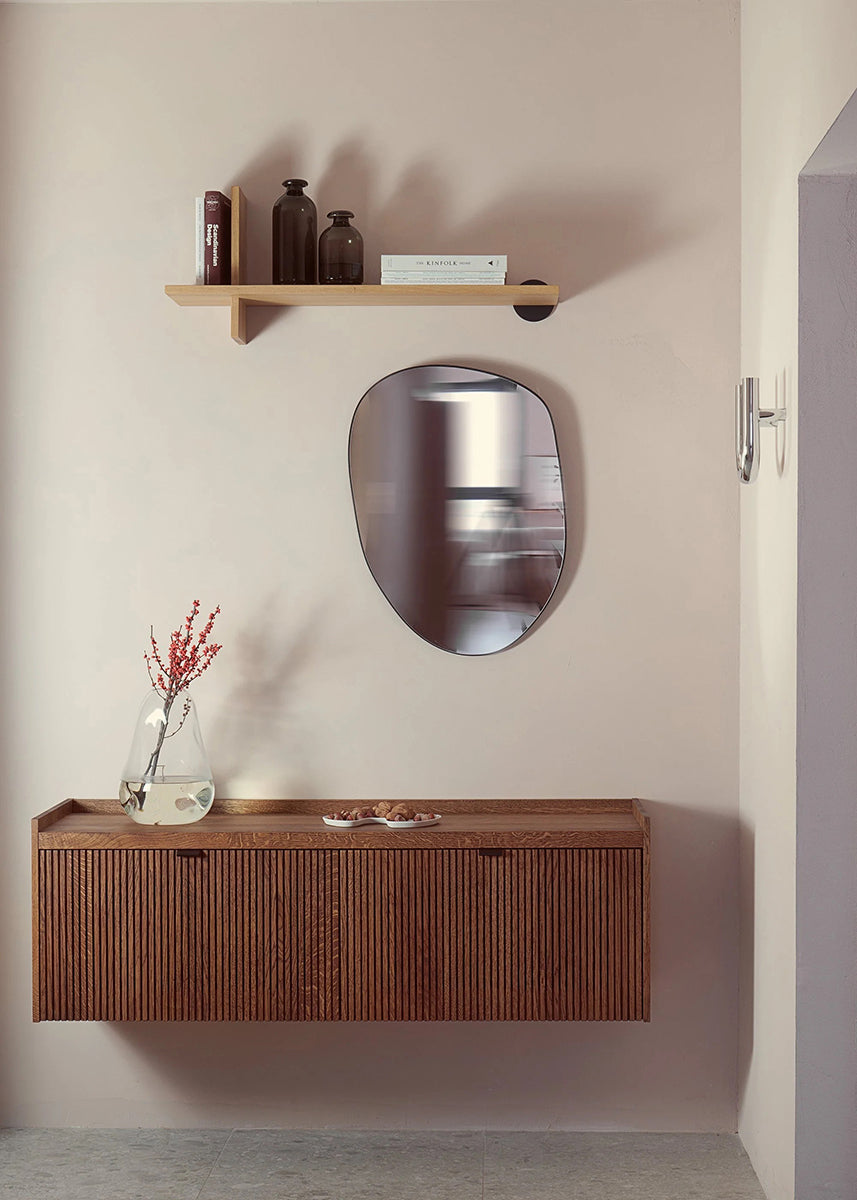 Media 2 Oak Wood TV Unit