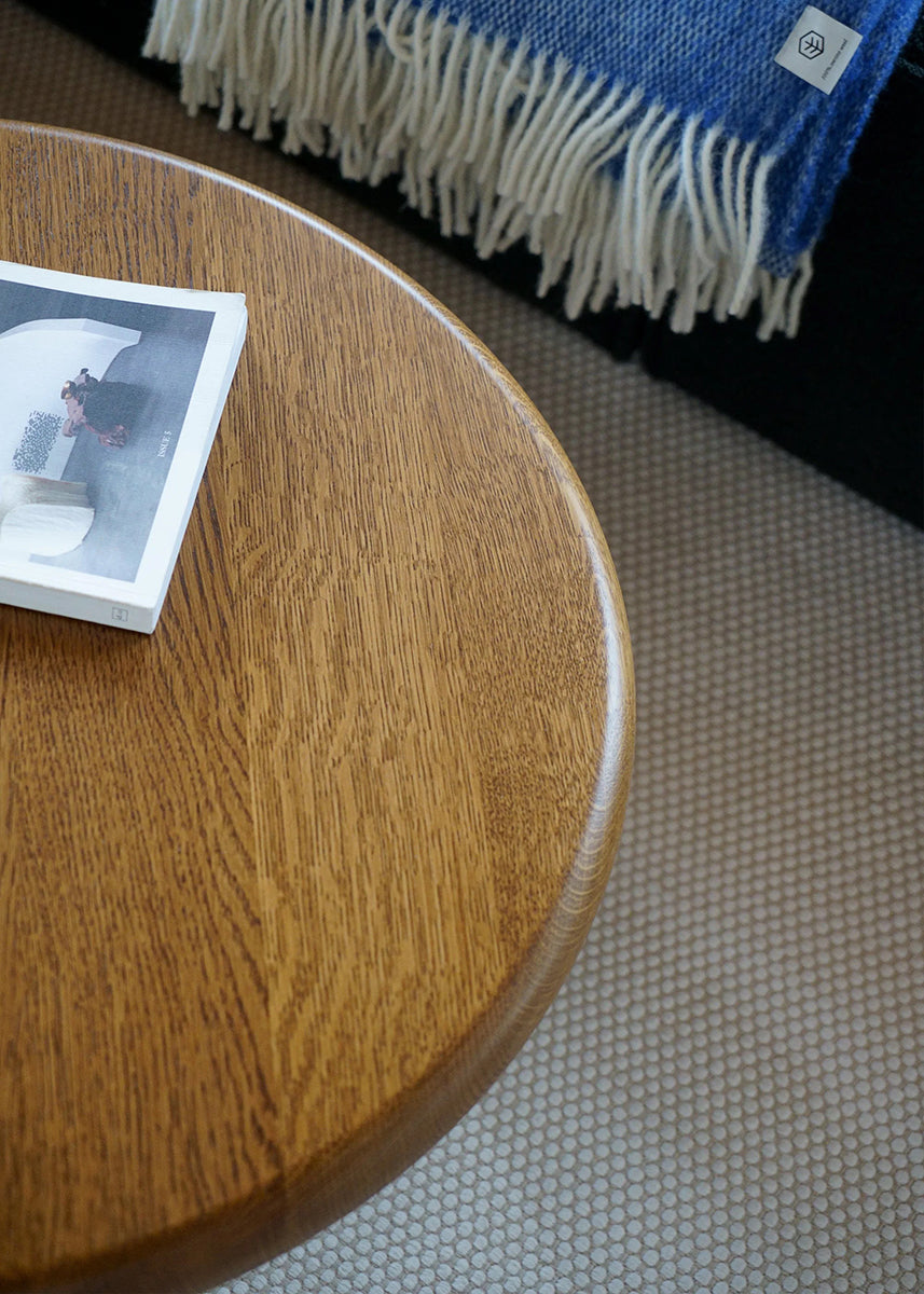 Neo Low Oak Wood Coffee Table