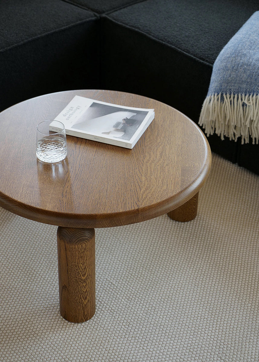 Neo Low Oak Wood Coffee Table