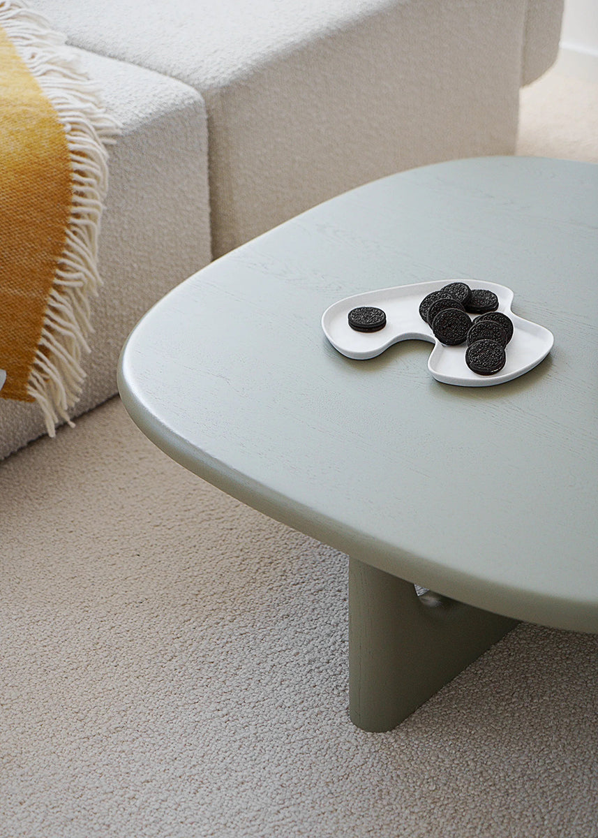 Olfo Oak Wood Coffee Table