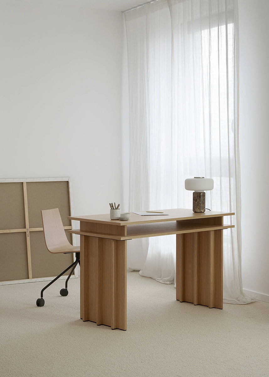 Piato Natural Oak Desk